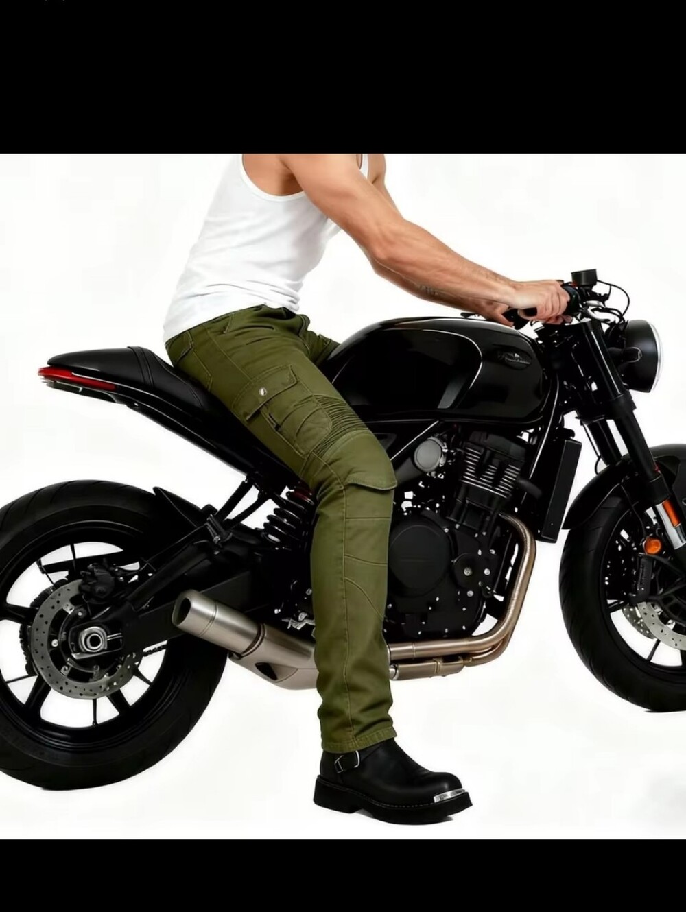NWT Valero Men's Olive Green Casual Motorcycle  Cargo Pants Sz S